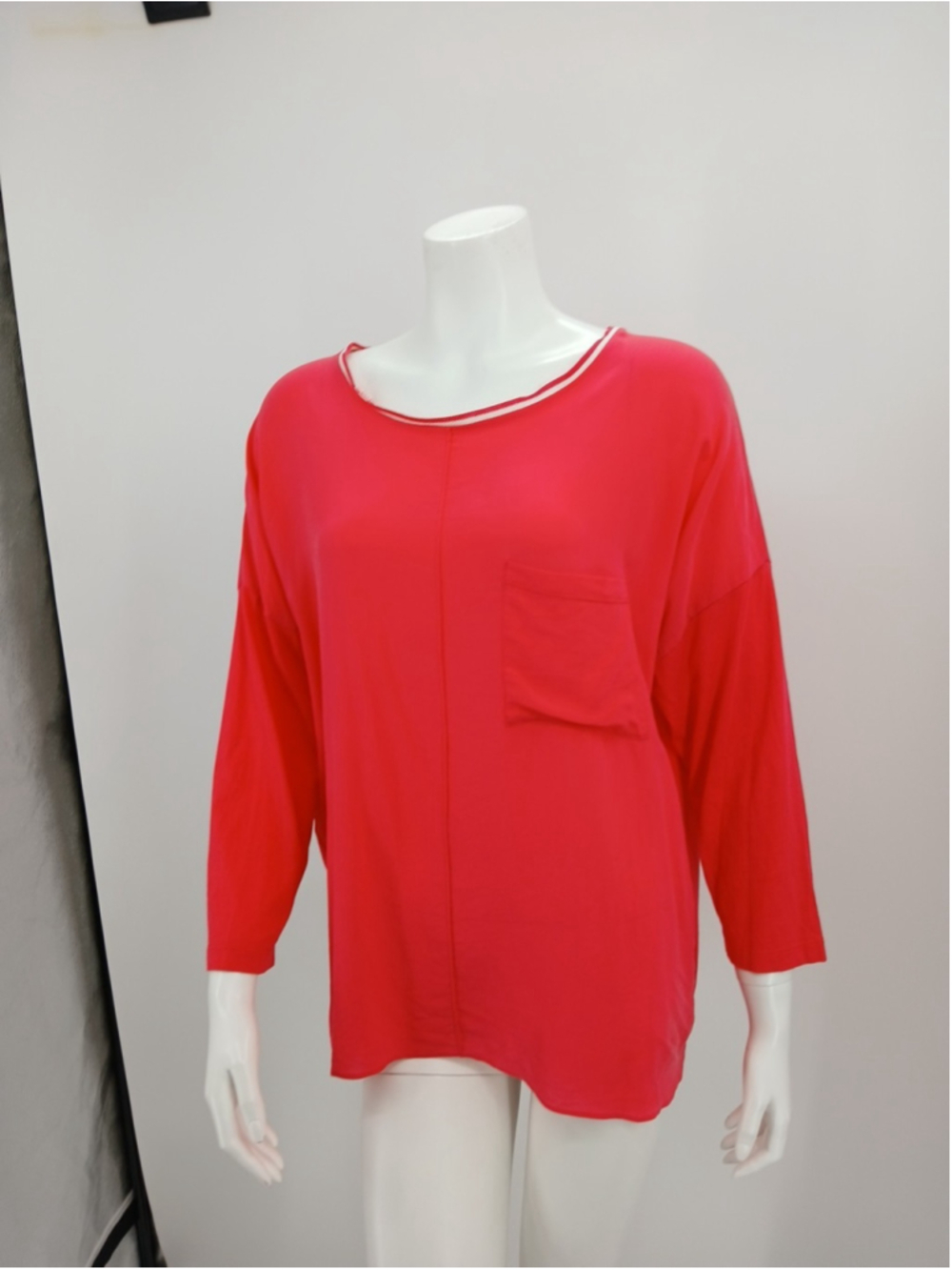Gerard Darel Salmon Pink Top Size 4 Oversized - Picture 3 of 10